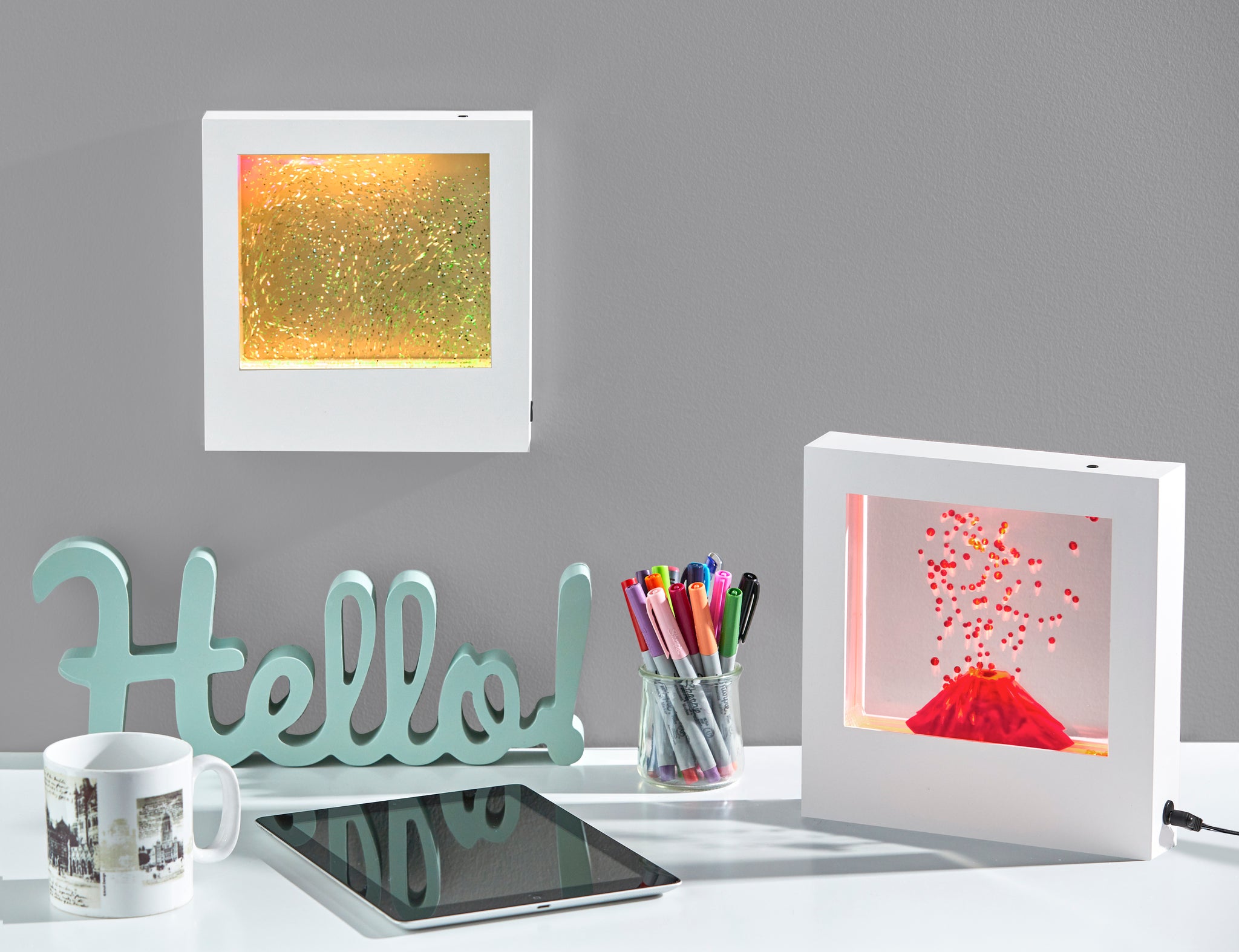 Volcano Light Box - novelty | Adesso