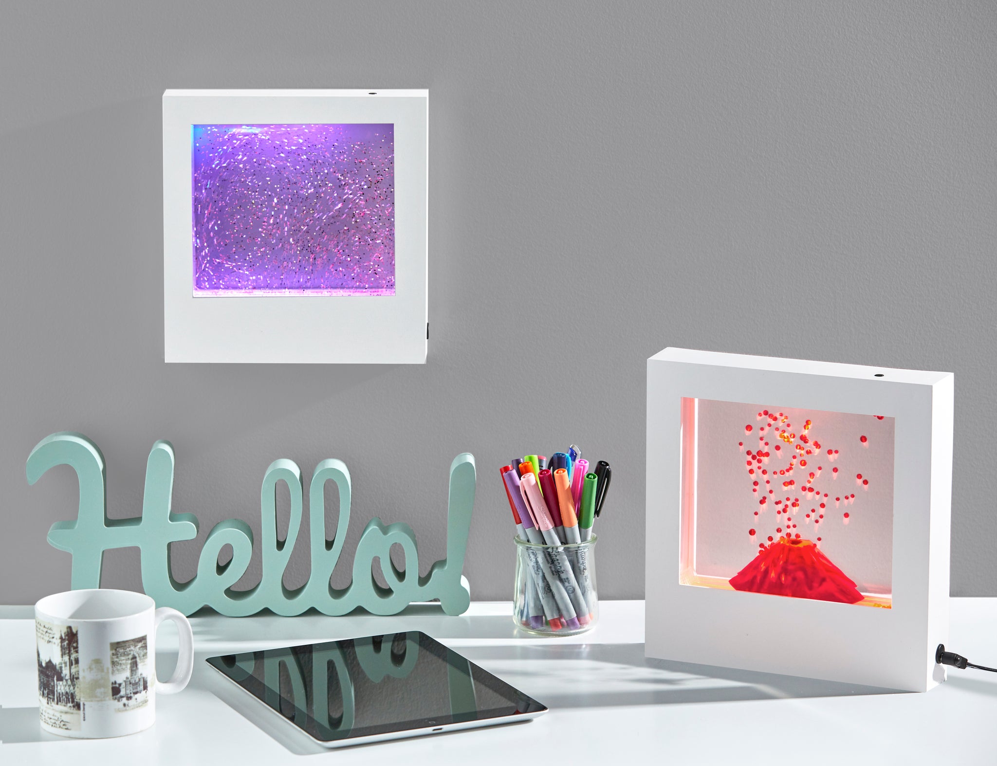 Volcano Light Box - novelty | Adesso