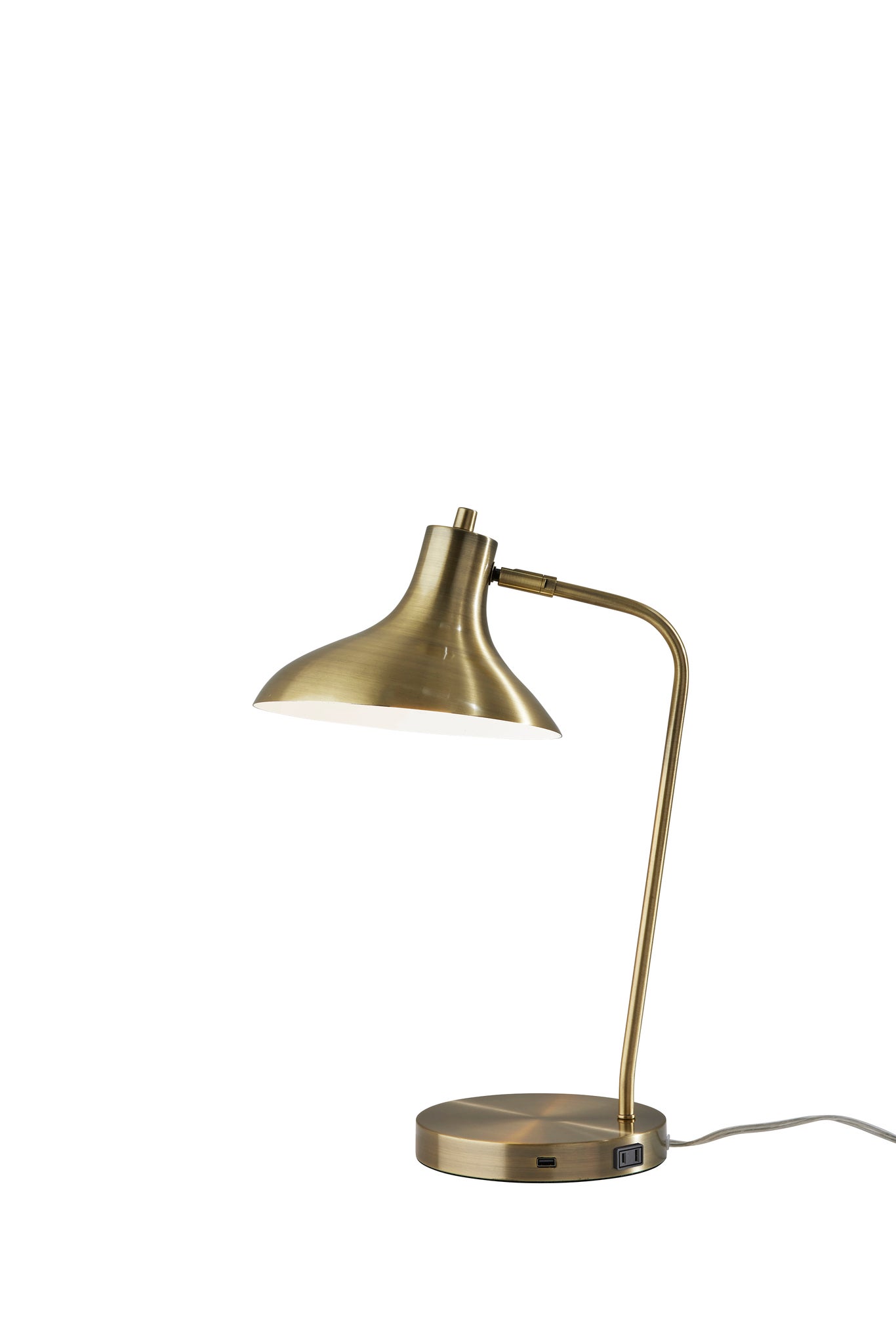 Black Office Desk Lamp with Vintage Design by Zuo 