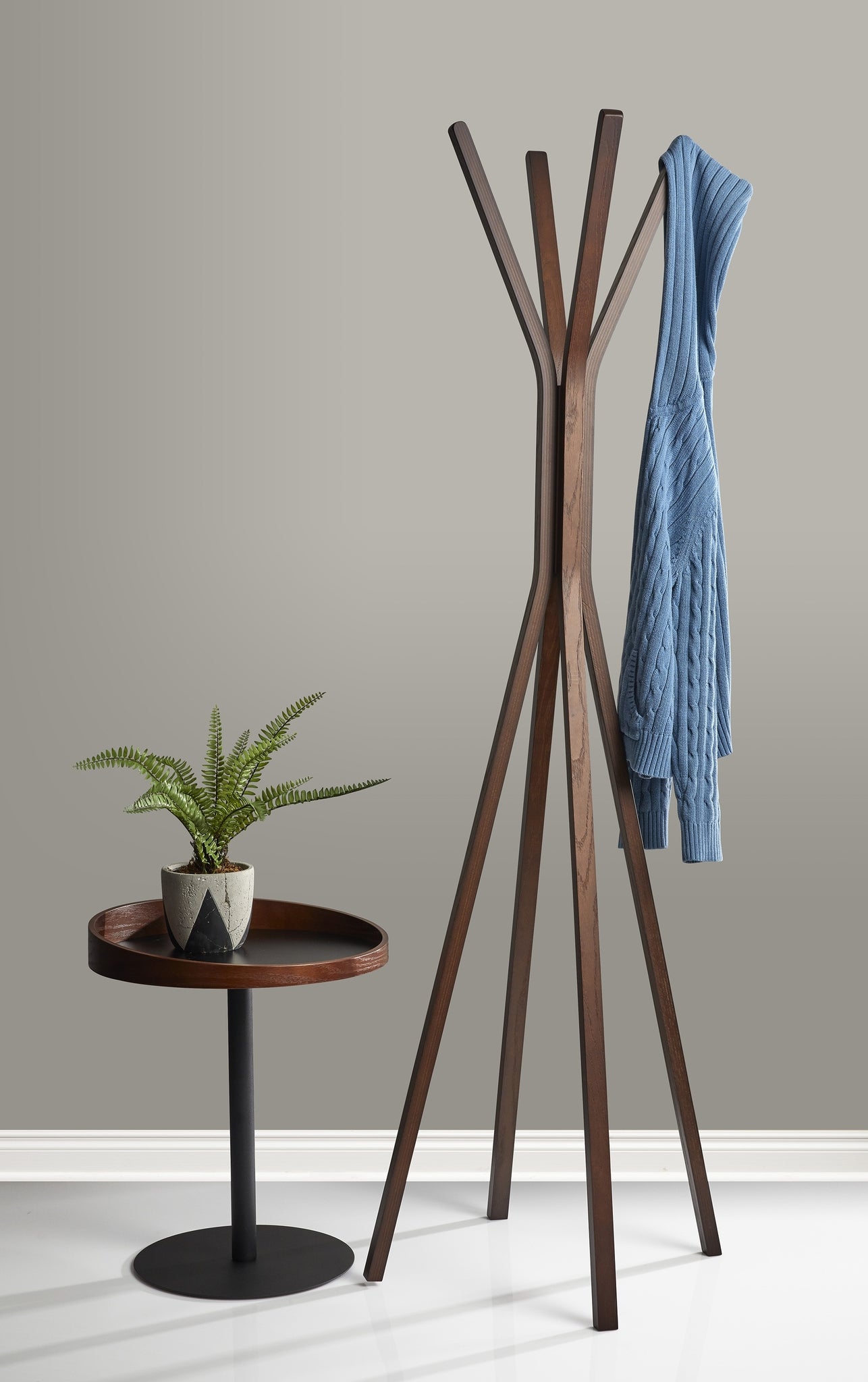 Mid century modern coat rack sale