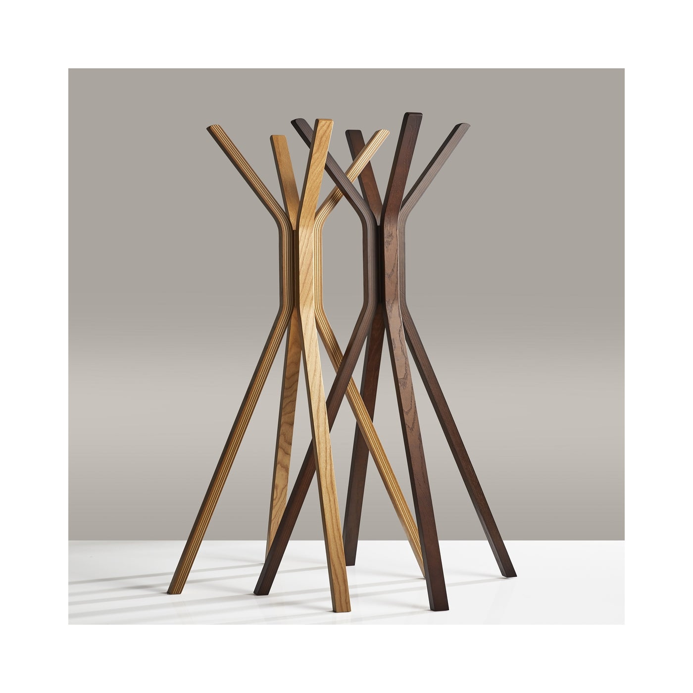 Jayvius Coat Rack Latitude Run Color: Walnut