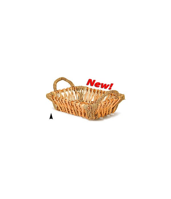 3/12-8 OBLONG WILLOW AND SEAGRASS TRAY CS. PK.: