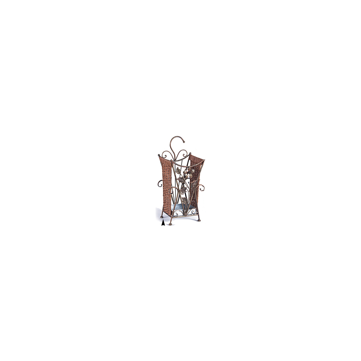 3080 ANTQUE COPPER METAL DOOR UMBRELLA HOLDER CS. PK.: 6