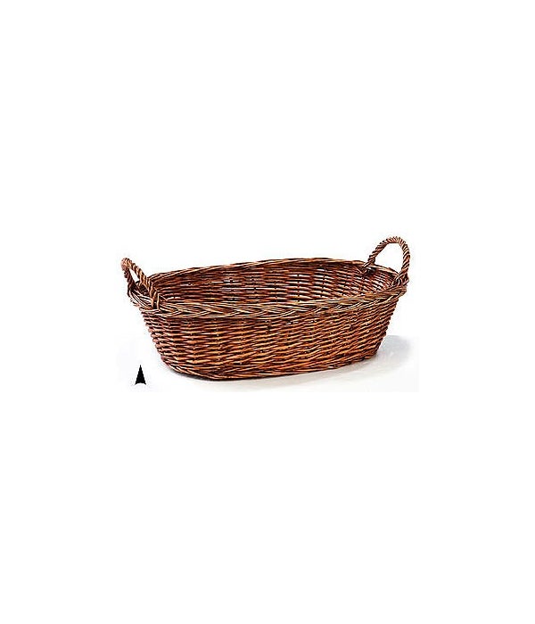 4/1070/20S OVAL STAINED WILLOW BOWL CS. PK.: 30