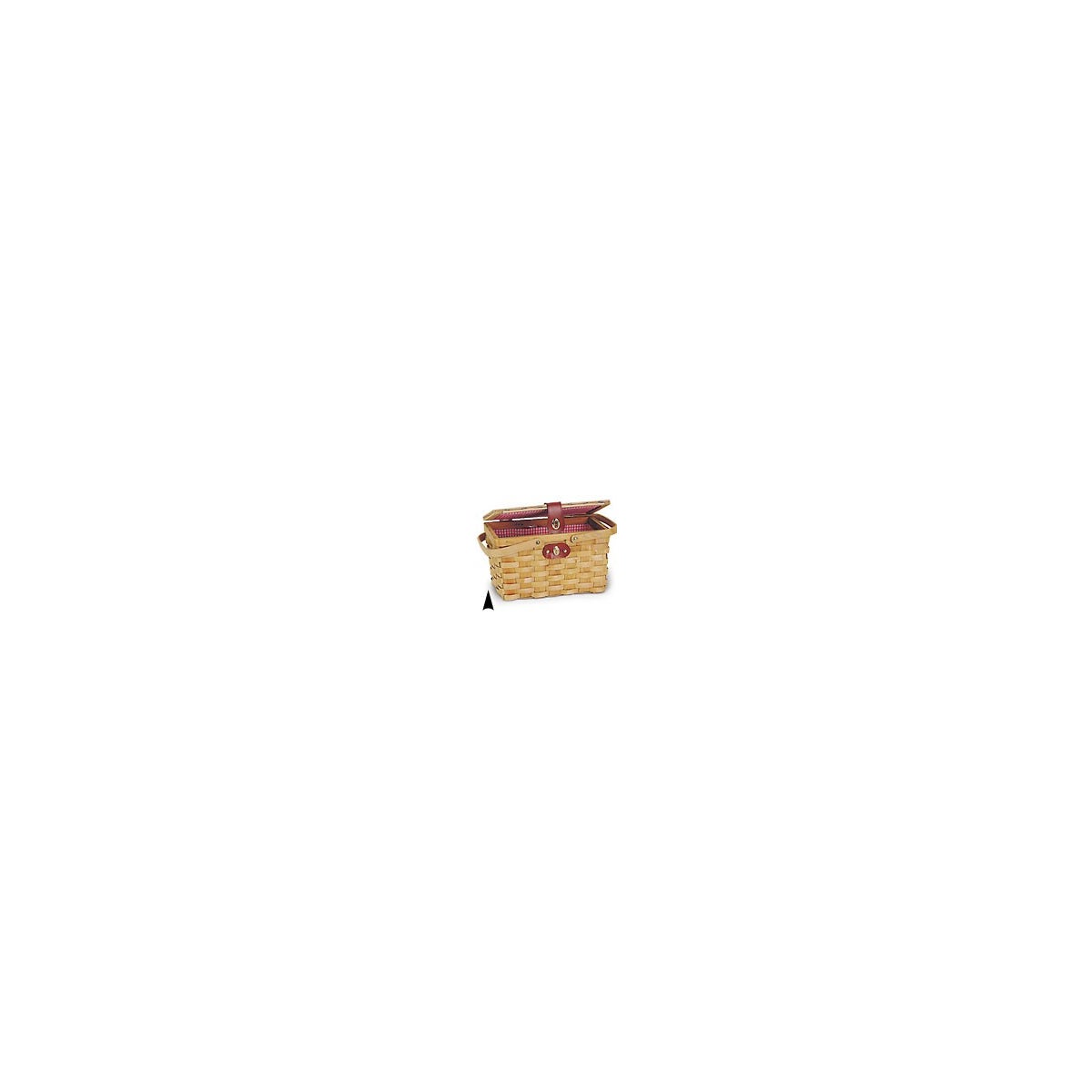 5/631L LINED WOOD PICNIC BASKET CS. PK.: 12
