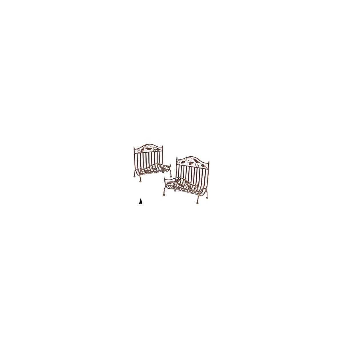90255 S/2 METAL MAGAZINE HOLDERS CS. PK.: 4