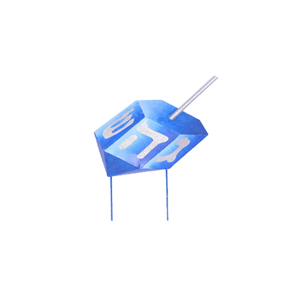 DREIDEL YARD ART CS. PK.: 6