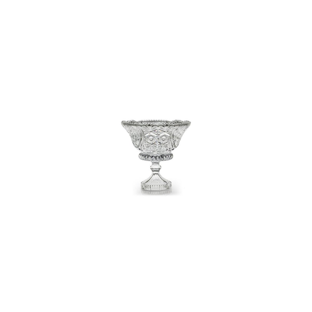 FB-052 FANCY FOOTED GLASS BOWL CS. PK.: 8