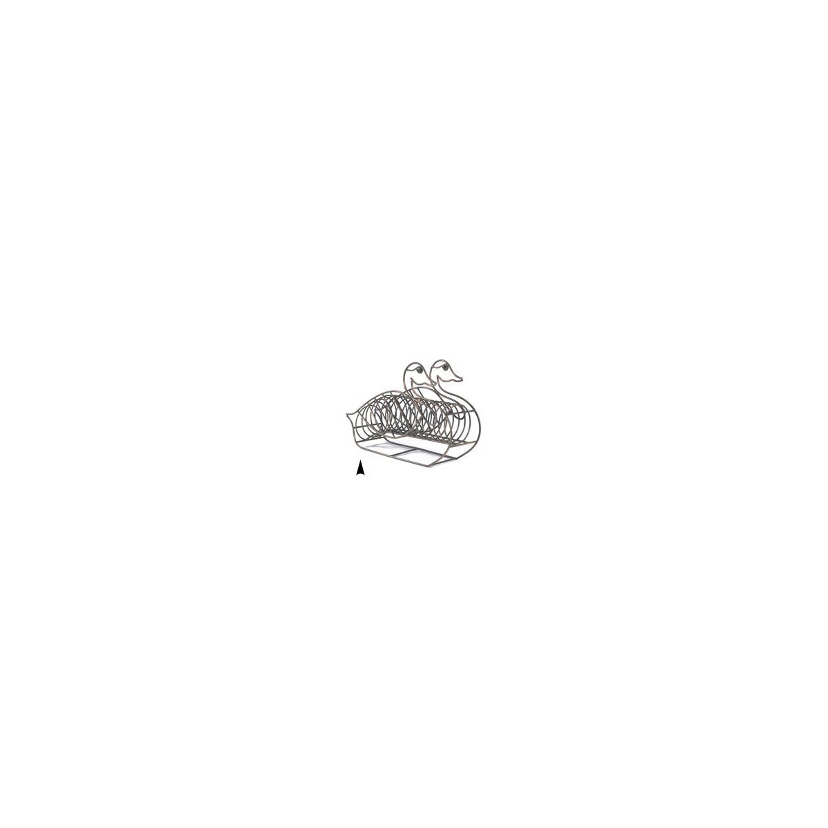 SMD-5026 GREY WIRE SWAN CD HOLDER CS. PK.: 6