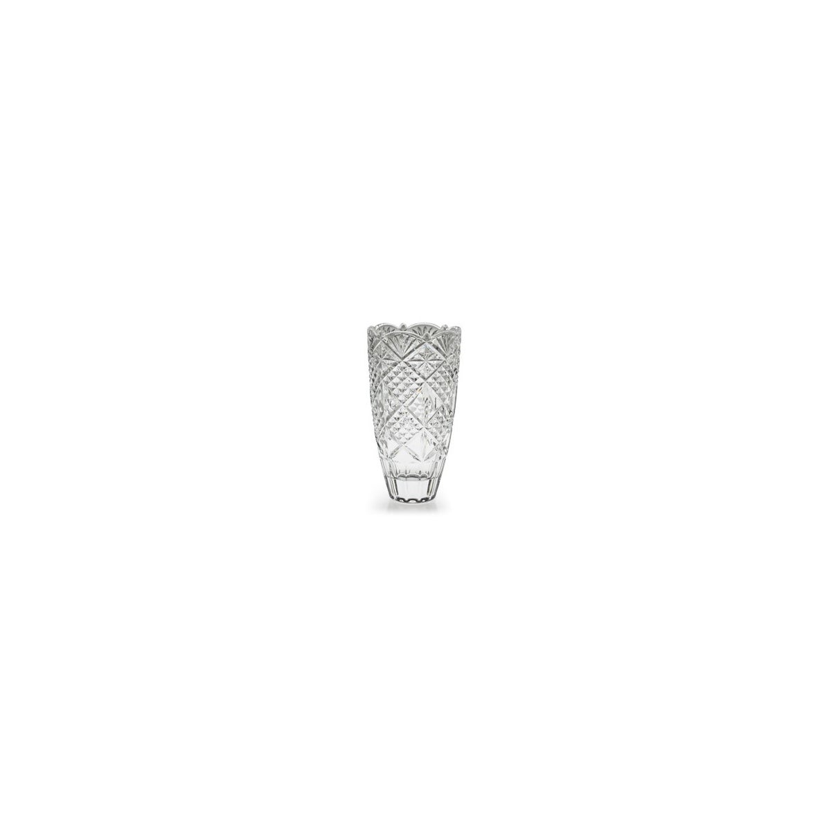 V-009 FANCY GLASS VASE CS. PK.: 6