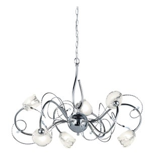 Caprice Chandelier in Chrome