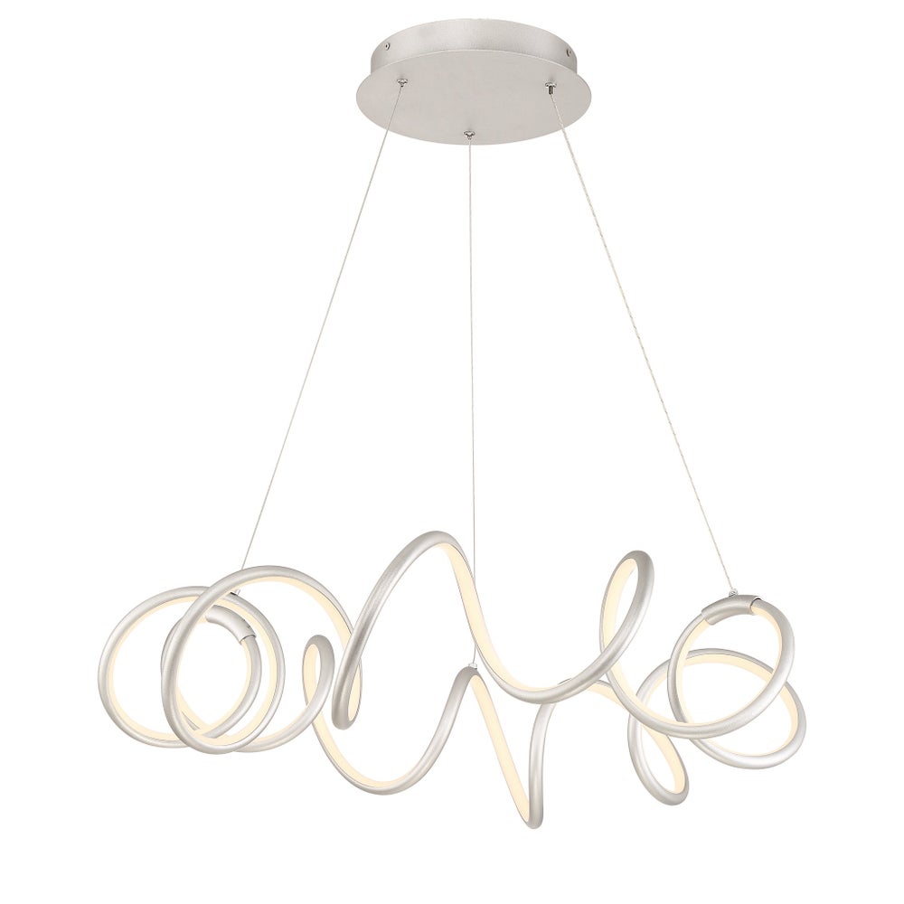 Alexander Chandelier in Satin Nickel
