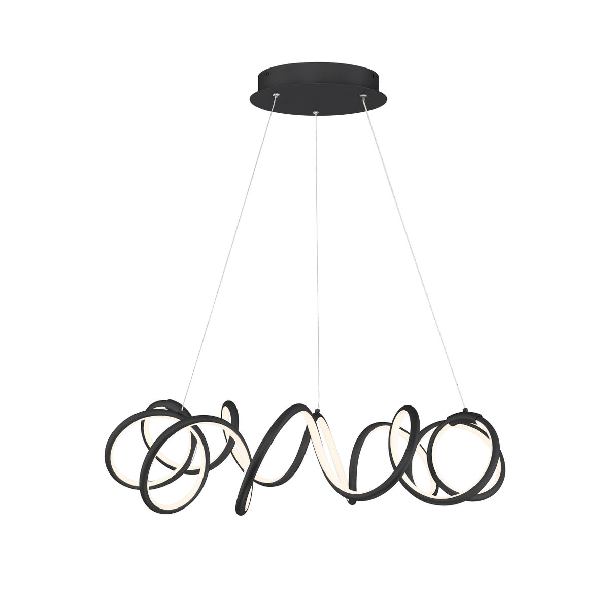 Alexander Chandelier in Museum Black