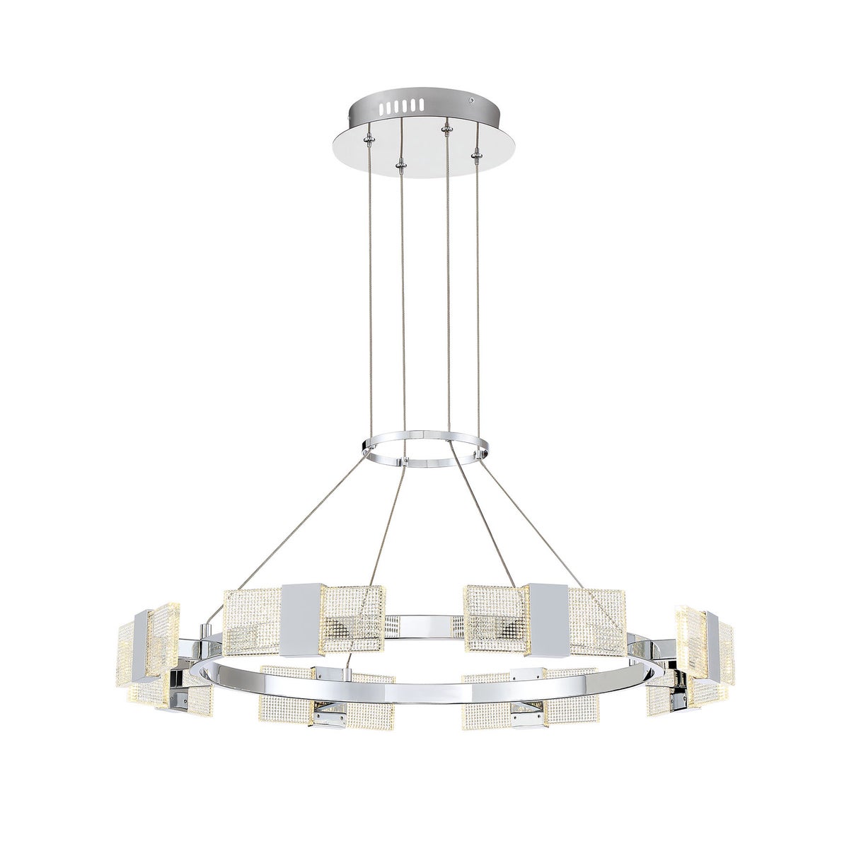 Krone Chandelier in Chrome