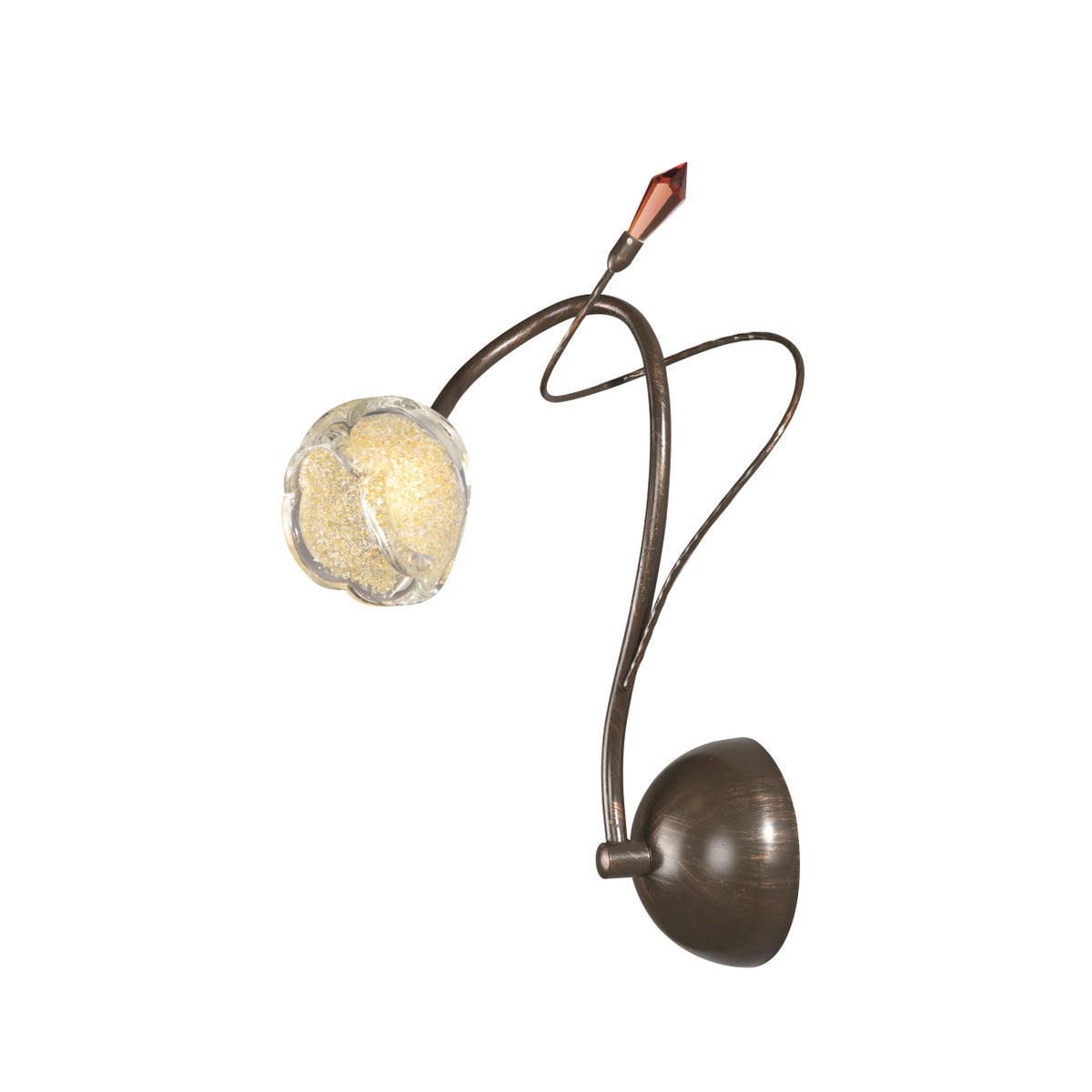 Caprice Wall Sconce in Rust