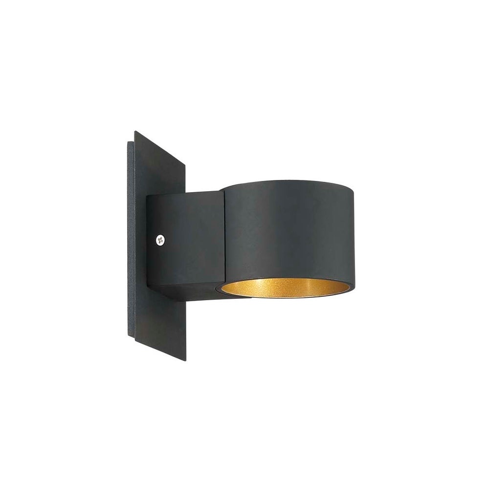 LaCapo Decorative Indoor Wall Mount in Black Matte - wall sconces 