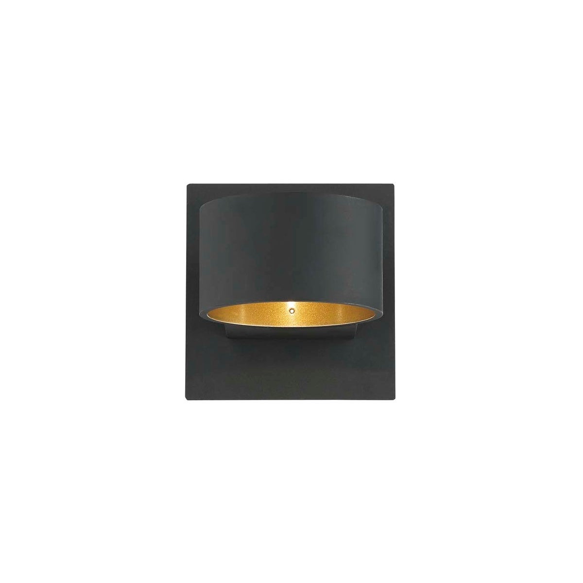 LaCapo Decorative Indoor Wall Mount in Black Matte - wall sconces 