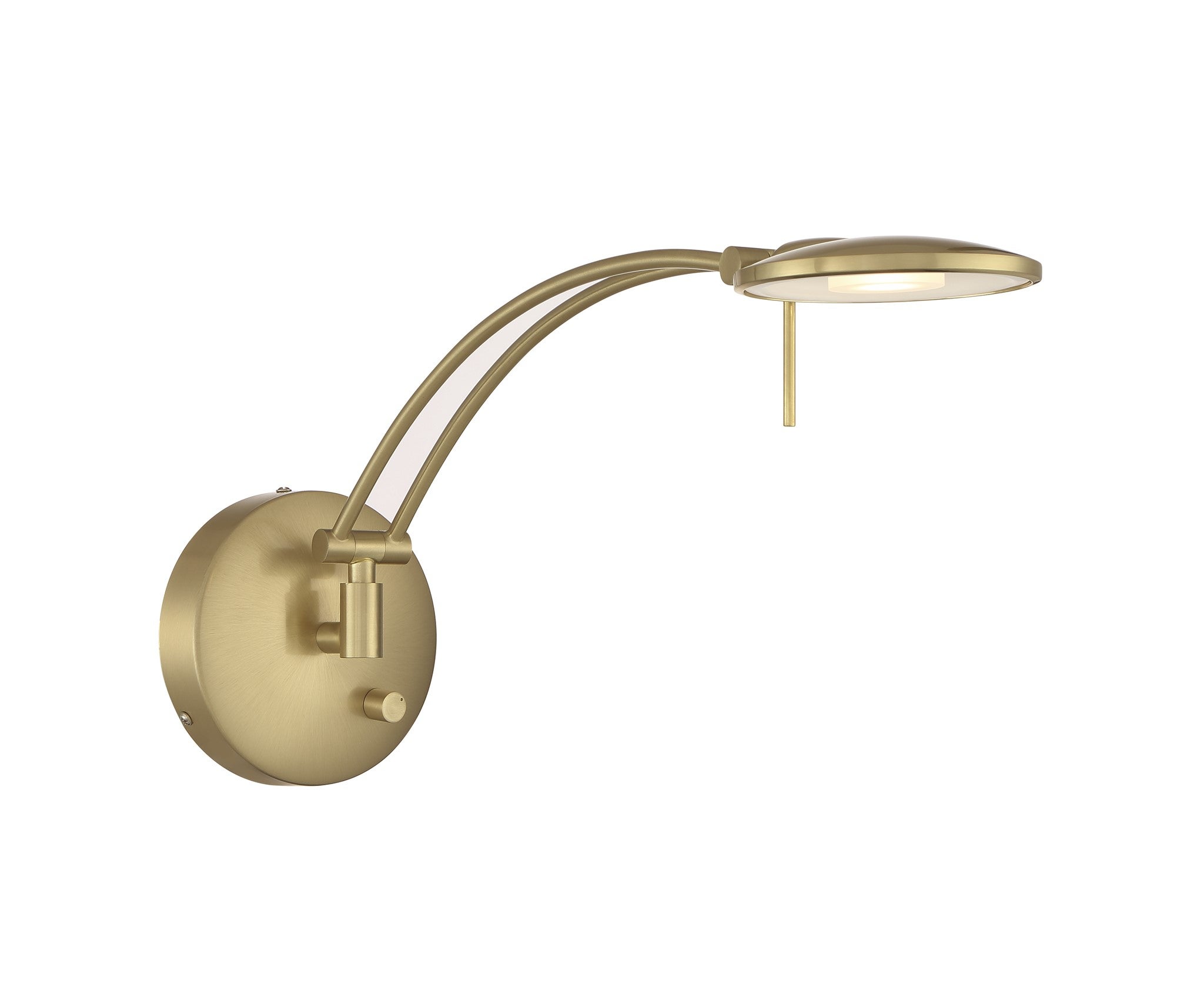Dessau Arch Wall Mount in Satin Brass - general wall mounts