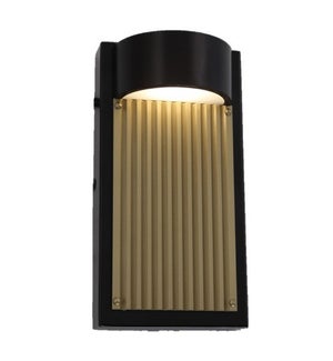 Las Cruces Small Outdoor Wall Sconce in Bronze