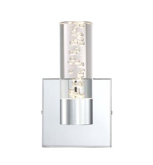 H2O 1 Light Bubble Wall Sconce in Chrome