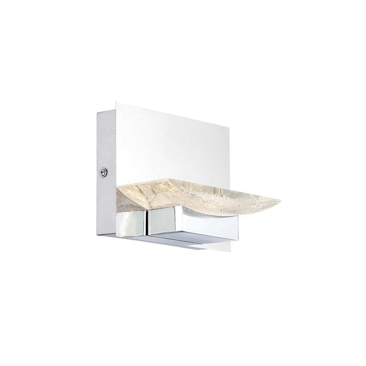 H2O 1 Light Bathroom Wall Sconce in Chrome
