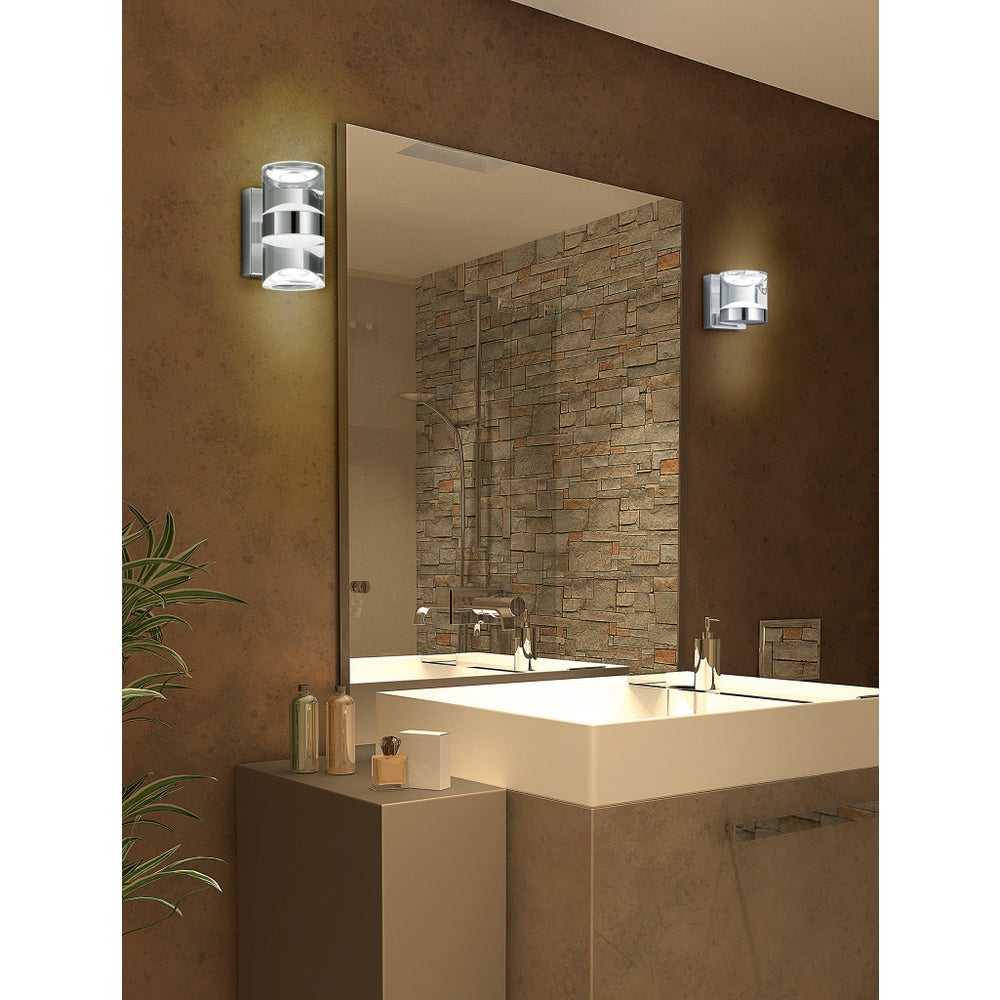 H2O 1 Light Wall Sconce in Chrome
