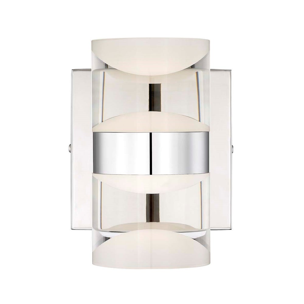 H2O 2 Light Wall Sconce in Chrome