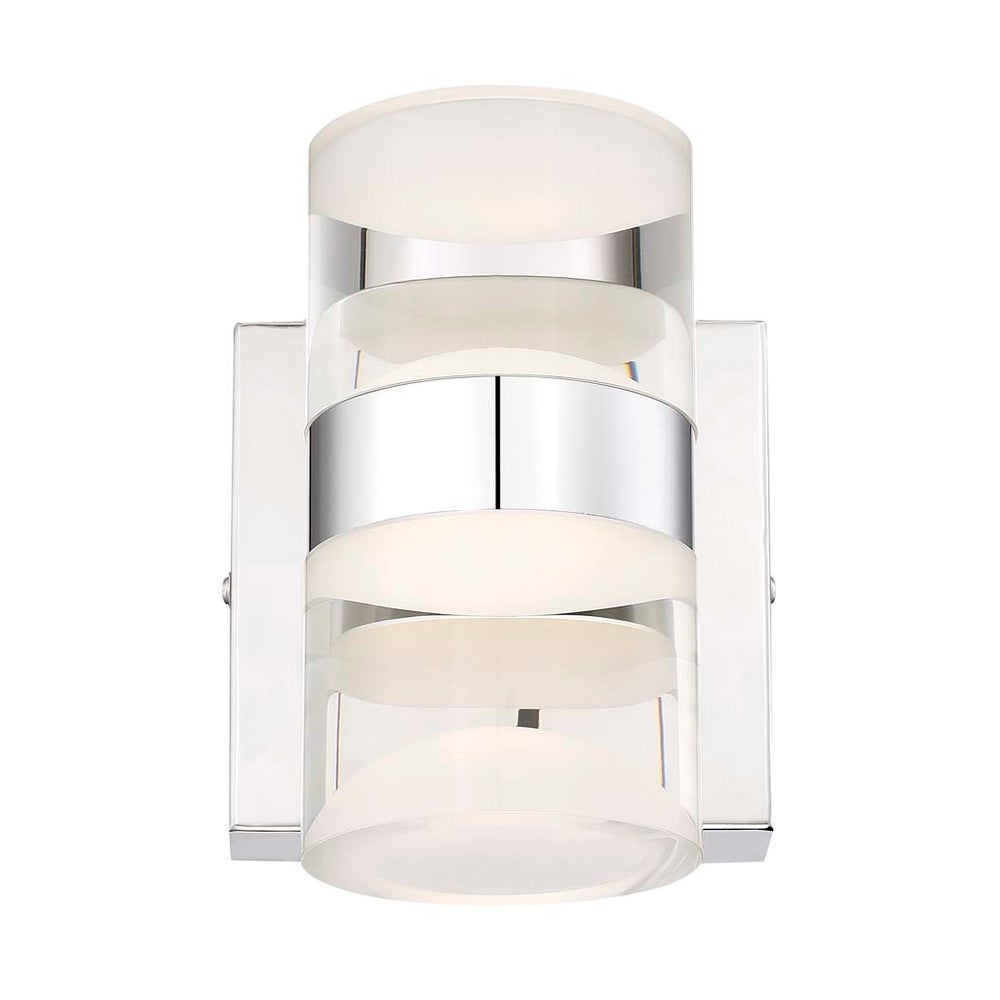 H2O 2 Light Wall Sconce in Chrome