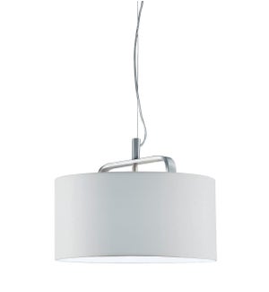 Cannes Pendant with White Shade