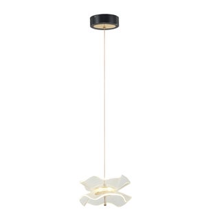 Butterfly Ceiling Pendant 1-Light Large in Black/Gold