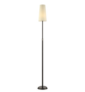 Attendorn Floor Lamp with Narrow Shade in Bronze