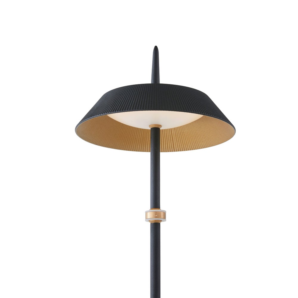 Santa Monica Floor Lamp Black/Gold
