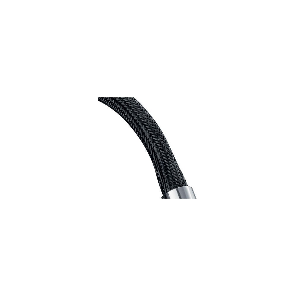 Mamba Floor Lamp in Black with Chrome Plate