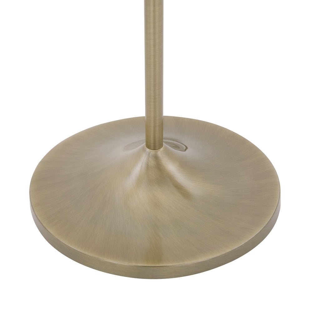 Leipzig Torchiere in Antique Brass