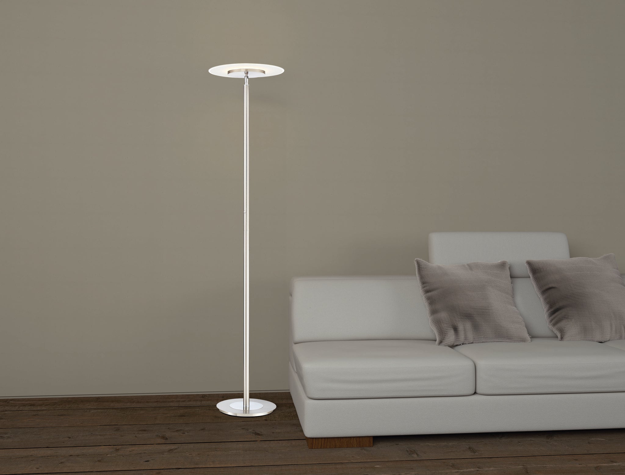 single pole floor lamp