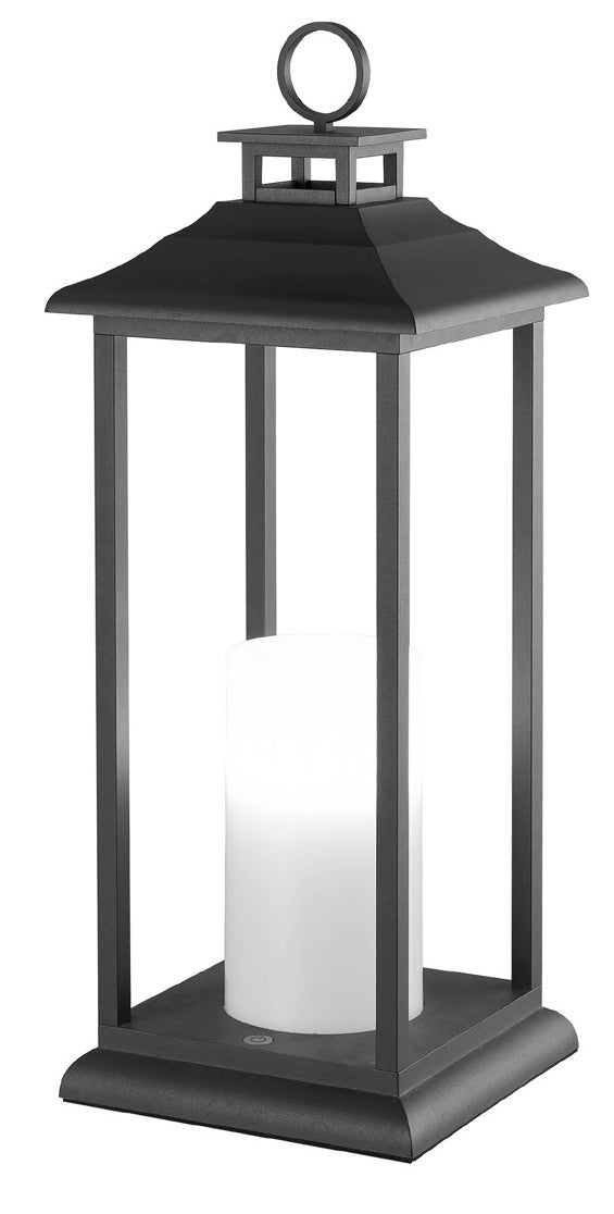Arnsberg 527580101 Alessandro Volta Portable Battery Table Lamp, White