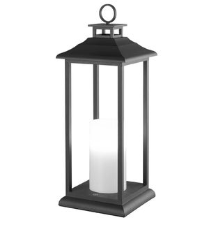 Epoque Short in Charcoal Battery Powered Lantern