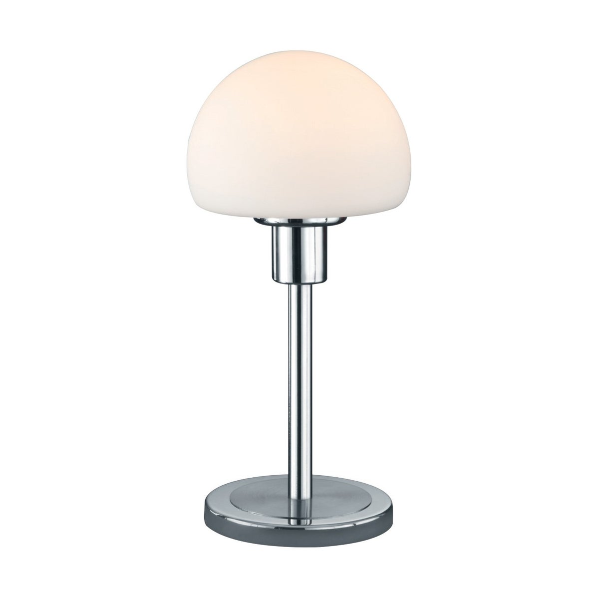 Wilhelm Table Lamp In Satin Nickel, Canvas Carson Table Lamp