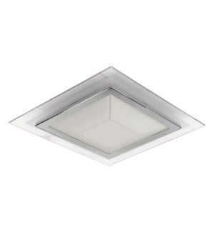 """Pyramid 15"""" Ceiling Mount in Chrome"""
