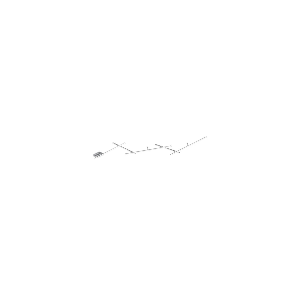 Highway Multiline Ceiling Mount in Satin Nickel