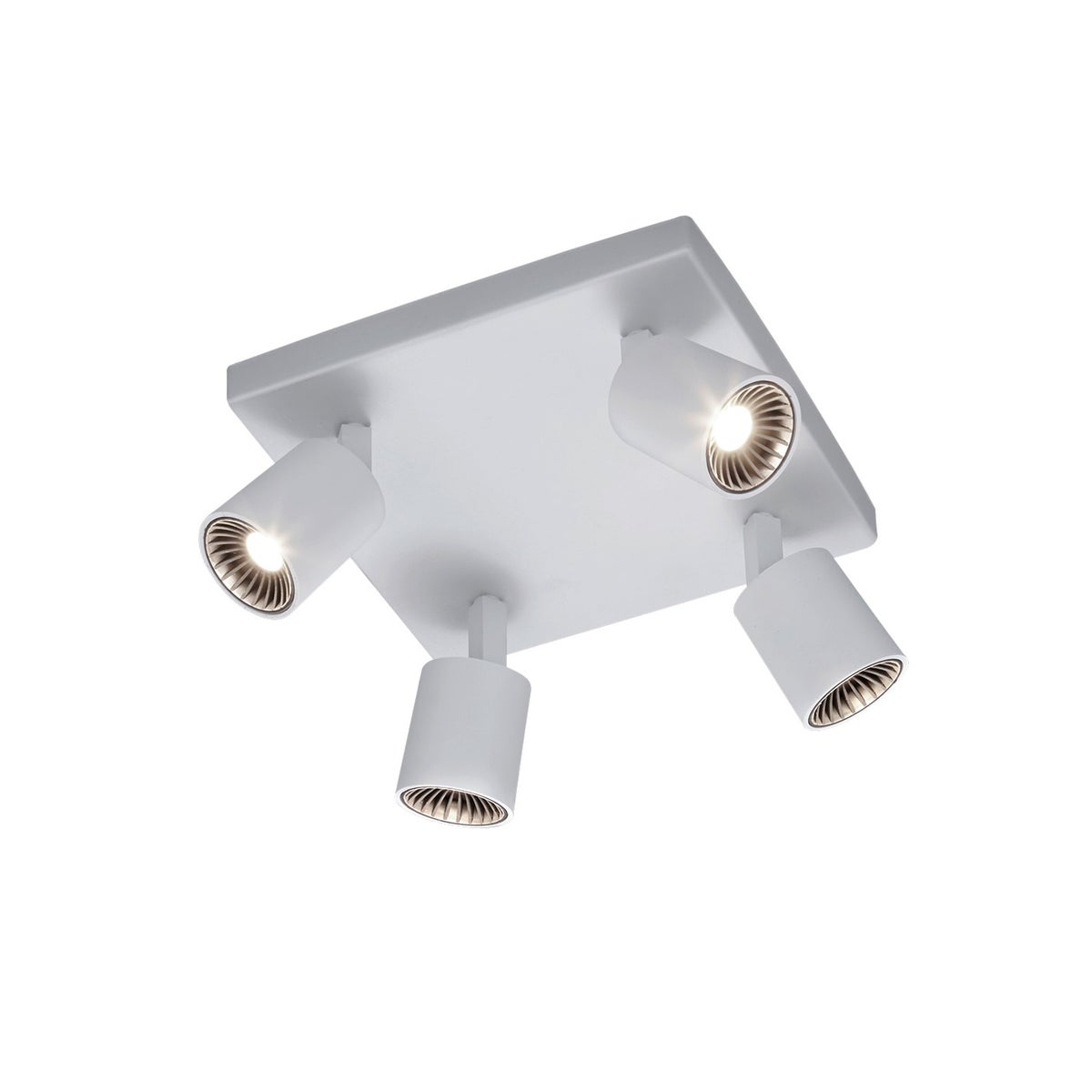 Cayman 4 Light Ceiling Mount in White