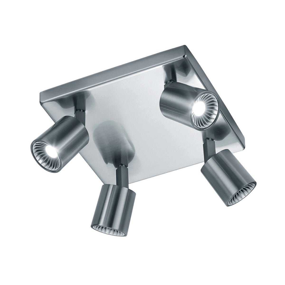 Cayman 4 Light Ceiling Mount in Satin Nickel