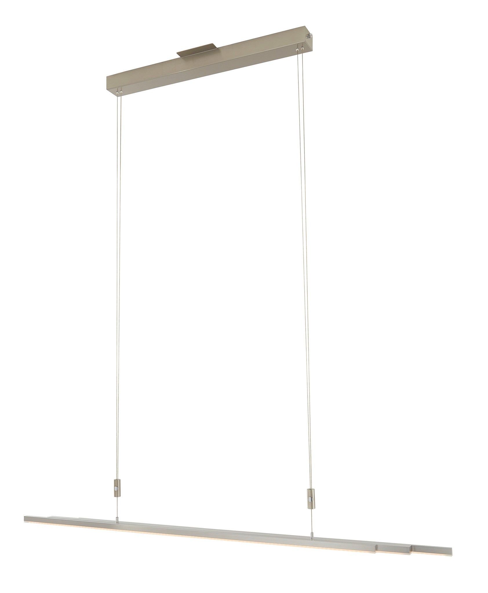 MAXIDENT リノ B&N L-Light Line Extendable Pendant Satin Nickel - bankamp