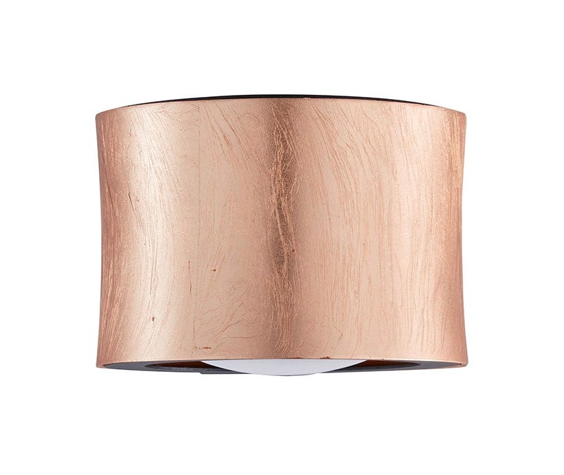 rose gold wall sconce