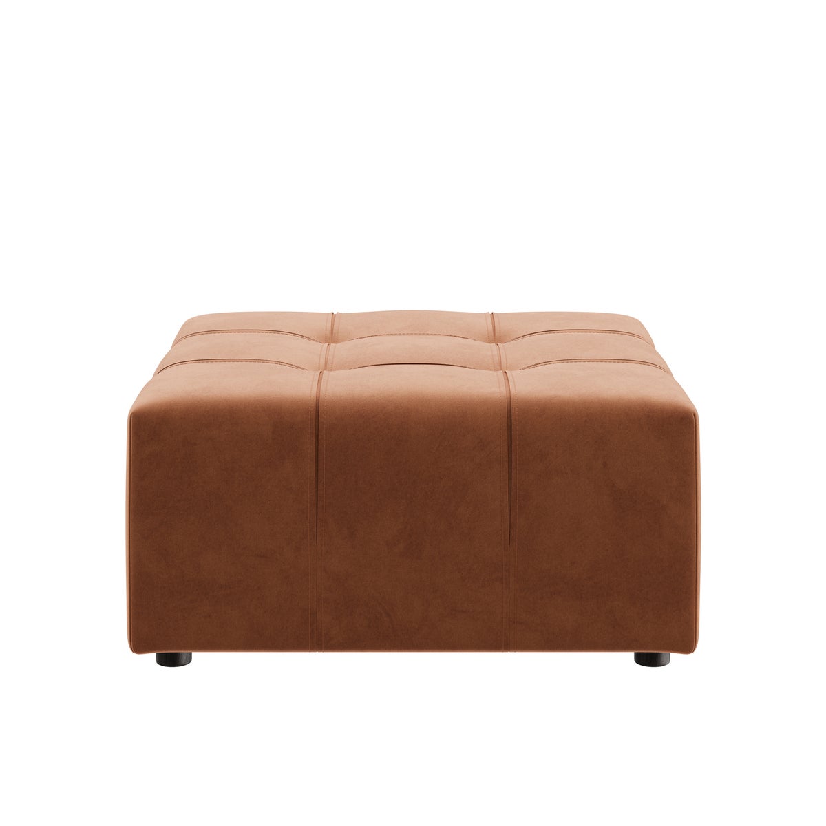 Brescia Stool - Paris Fabric Terracotta