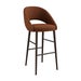 Bend Bar Chair - Alpine Fabric Marron