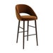 Bend Bar Chair - Lech Fabric Copper
