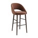 Bend Bar Chair - Rate Fabric Marron