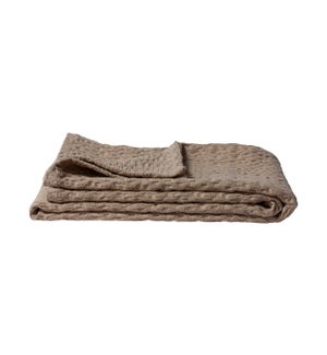 Coral Throw - Beige