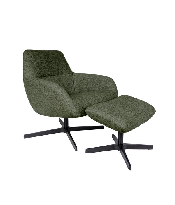 Finley Lounge Chair & Footrest - Brema